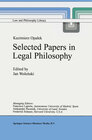 Buchcover Kazimierz Opałek Selected Papers in Legal Philosophy
