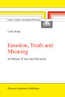 Buchcover Emotion, Truth and Meaning