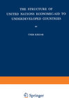 Buchcover The Structure of United Nations Economic-Aid to Underdeveloped Countries