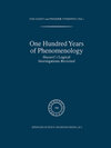 Buchcover One Hundred Years of Phenomenology