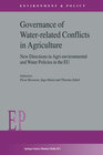 Buchcover Governance of Water-Related Conflicts in Agriculture