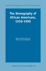 Buchcover The Demography of African Americans 1930–1990
