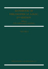 Buchcover Handbook of Philosophical Logic