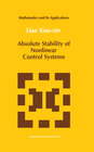 Buchcover Absolute Stability of Nonlinear Control Systems