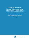 Buchcover Epistemology, Methodology, and the Social Sciences