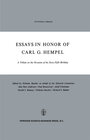 Buchcover Essays in Honor of Carl G. Hempel