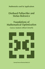 Buchcover Foundations of Mathematical Optimization
