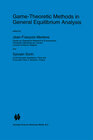 Buchcover Game-Theoretic Methods in General Equilibrium Analysis