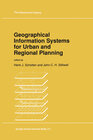 Buchcover Geographical Information Systems for Urban and Regional Planning