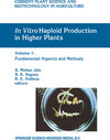 Buchcover In Vitro Haploid Production in Higher Plants