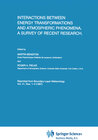 Buchcover Interactions between Energy Transformations and Atmospheric Phenomena. A Survey of Recent Research