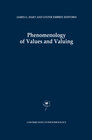 Buchcover Phenomenology of Values and Valuing