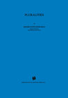 Buchcover Pluralities