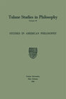 Buchcover Studies in American Philosophy