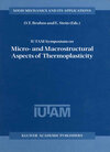 Buchcover IUTAM Symposium on Micro- and Macrostructural Aspects of Thermoplasticity