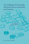 Buchcover The Challenge of Developing Statistical Literacy, Reasoning and Thinking