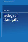 Buchcover Ecology of Plant Galls