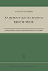 Buchcover An Eleventh-Century Buddhist Logic of ‘Exists’