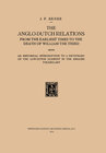 Buchcover The Anglo-Dutch Relations from the Earliest Times to the Death of William the Third