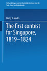 Buchcover The first contest for Singapore, 1819–1824