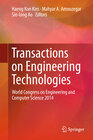 Buchcover Transactions on Engineering Technologies