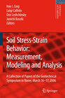 Buchcover Soil Stress-Strain Behavior: Measurement, Modeling and Analysis