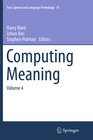 Buchcover Computing Meaning
