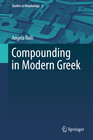 Buchcover Compounding in Modern Greek