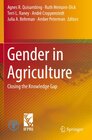 Buchcover Gender in Agriculture: Closing the Knowledge Gap