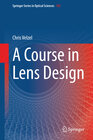 Buchcover A Course in Lens Design