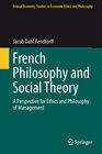 Buchcover French Philosophy and Social Theory