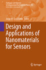 Buchcover Design and Applications of Nanomaterials for Sensors