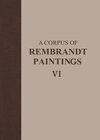 Buchcover A Corpus of Rembrandt Paintings VI
