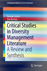 Buchcover Critical Studies in Diversity Management Literature