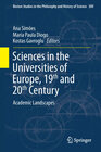 Buchcover Sciences in the Universities of Europe, Nineteenth and Twentieth Centuries