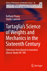 Buchcover Tartaglia’s Science of Weights and Mechanics in the Sixteenth Century