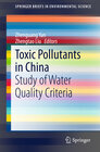 Buchcover Toxic Pollutants in China