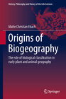Buchcover Origins of Biogeography