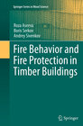 Buchcover Fire Behavior and Fire Protection in Timber Buildings