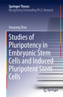 Buchcover Studies of Pluripotency in Embryonic Stem Cells and Induced Pluripotent Stem Cells