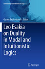 Buchcover Leo Esakia on Duality in Modal and Intuitionistic Logics