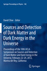 Buchcover Sources and Detection of Dark Matter and Dark Energy in the Universe