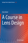 Buchcover A Course in Lens Design