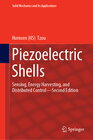 Buchcover Piezoelectric Shells