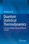 Buchcover Quantum Statistical Thermodynamics