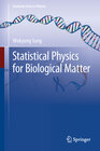 Buchcover Statistical Physics for Biological Matter