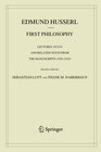 Buchcover First Philosophy