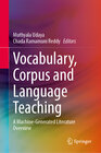 Buchcover Vocabulary, Corpus and Language Teaching