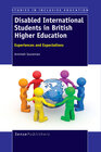 Buchcover Disabled International Students in British Higher Education