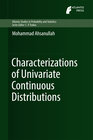 Buchcover Characterizations of Univariate Continuous Distributions